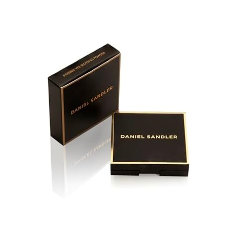 Daniel Sandler INVISIBLE VEIL BLOTTING POWDER ? Universal Pressed Powder for Shine Control, Pore Blurring & Setting Makeup ? Lightweight, Non-Drying, Suits All Skin Tones ? With Vitamins C & E
