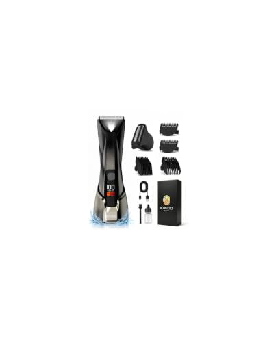 Body Groomer 2-in-1 Trimmer for Men with Ceramic Blade & Foil Shaver