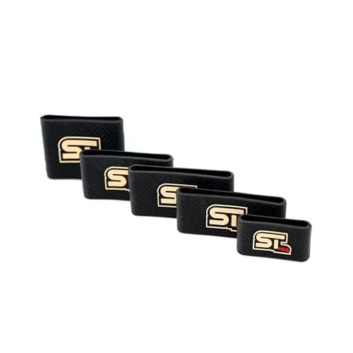 Supreme Trimmer SGR60 Professional Barber Grippers | 5 Piece Non-Slip Clipper Grips, Barber Sleeve for Clipper, Trimmer & Shaver | Black