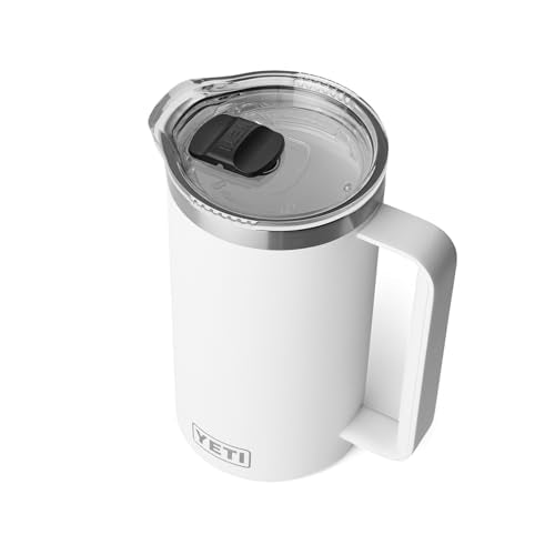 YETI Rambler 34 oz Insulated Pitcher White with MagSlider Lid