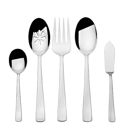 Mikasa Barrett 45-Piece Stainless Steel Flatware Set Service for 8