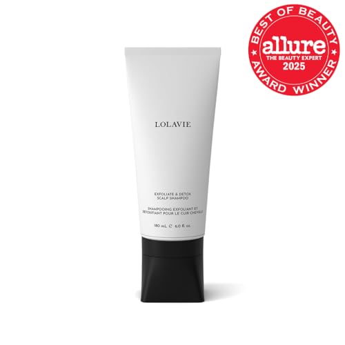 LolaVie Exfoliate & Detox Scalp Shampoo 6 Fl Oz - Clarifying Hair Treatment