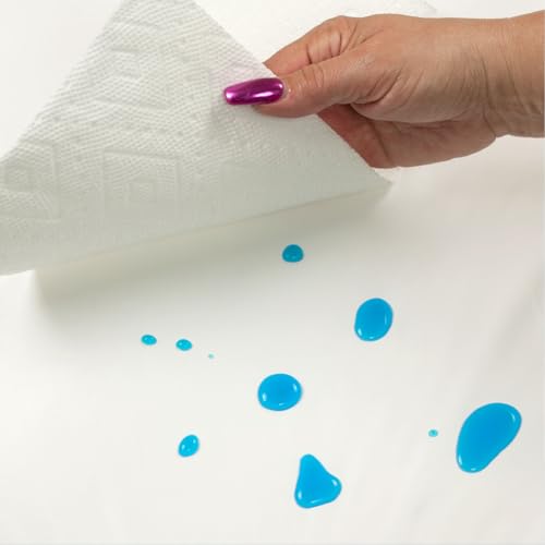 Body Linen Reusable Massage Table Cover - Waterproof Fitted Barrier, 1 Pack/Natural