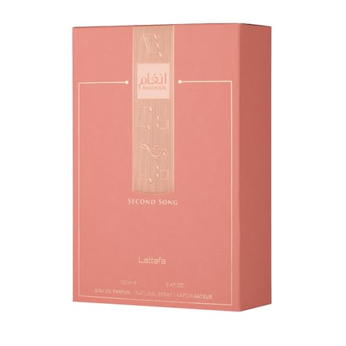 Lattafa Angham Second Song Unisex Eau de Parfum 100ml - Long-Lasting Floral Vanilla Fragrance