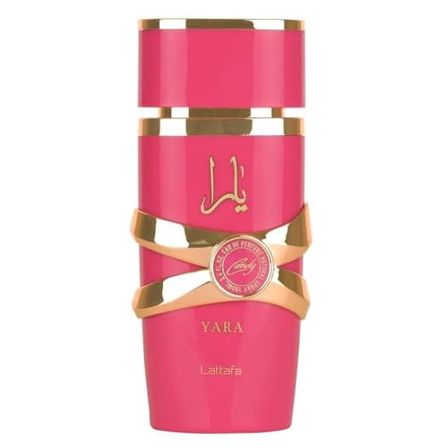 Lattafa Yara Candy - Vanilla, Fruity, Citrus, Floral - Eau de Parfum Long-Lasting Fragrance for Women, 3.40 Ounce / 100 ml