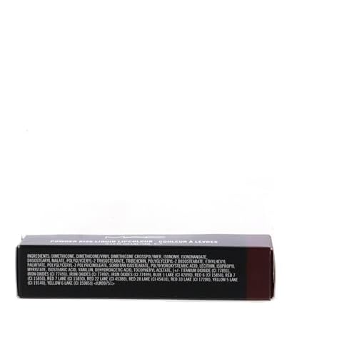 MAC Cosmetics Powder Kiss Liquid Lipcolour - 994 Make Love To The Camera (Deep Wine) - 0.17 fl oz / 5 mL