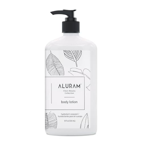 Moisturizing Body Lotion with Coconut Water & Squalane - Hydrating Vegan Cream for Soft Skin, 18 Fl Oz