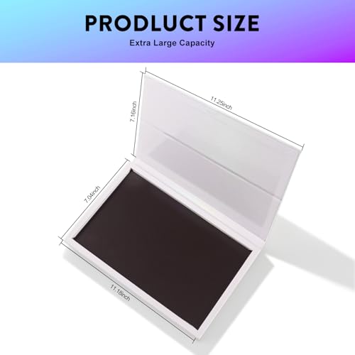 SZDYM White Holographic Magnetic Makeup Palette - Holds 60 Pans, Portable & Standable