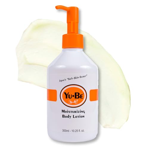 Yu-Be Body Lotion for Dry Sensitive Skin - Non-Greasy Fast-Absorbing Hand & Body Moisturizer Pump Bottle - Single