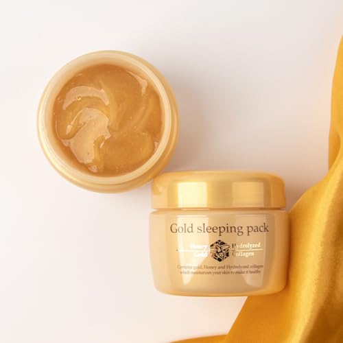 Gold Sleeping Pack 150ml / 5.07oz Skin Clear and Moisturized