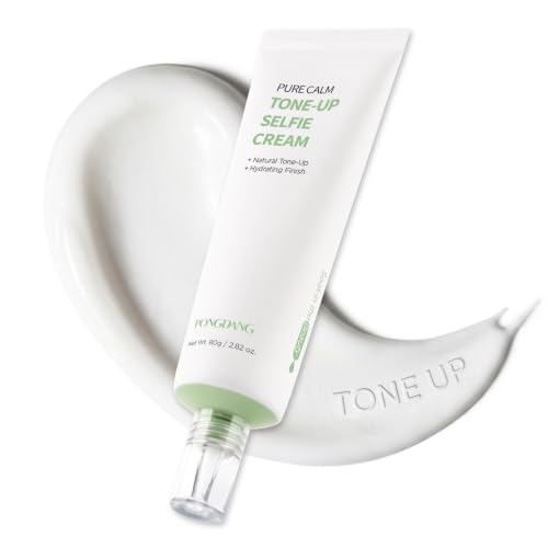 PONGDANG Pure Calm Tone Up Selfie Cream - Brightening & Hydrating Face & Body Moisturizer