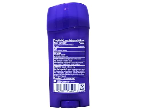 Lady Speed Stick Invisible Dry Powder Fresh Antiperspirant Deodorant 2.3 oz Pack of 5