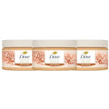 Pack of 3 - Dove Hot Cocoa Body Scrub - 3.5oz each - Limited Edition Pack x 3.