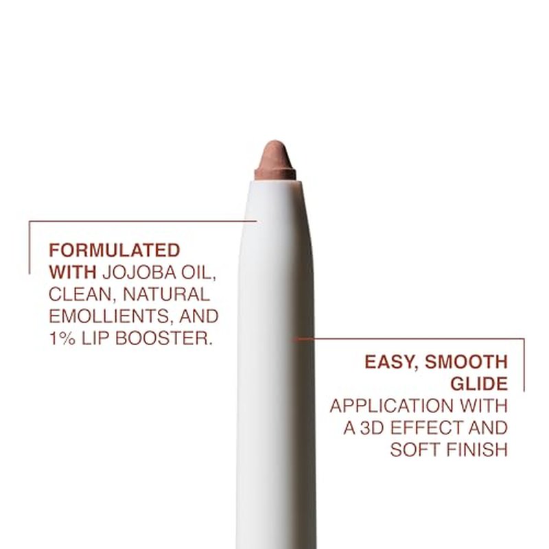 Freck Beauty MAKEOUT CLUB Nude Muse Lip Liner, Non Drying, Smooth Highly Pigmented Retractable Liner, Infused with Jojoba and Hyaluronic Acid, 03 - Camel Beige