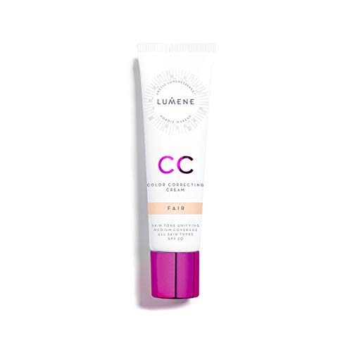 Lumene CC Cream 6-in-1 Medium Coverage SPF 20 for All Skin Types, Fair