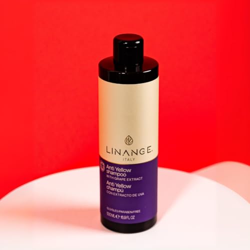 Anti-Yellow Blonde Hair Shampoo with Grape Extract & Violet Pigment - 16.9 oz - Pack of 1