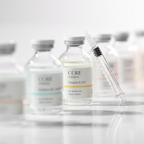 FEEL MATRIGEN Vitamin K 100 Ampoule ? Redness & Dark Circle Treatment Serum for Sensitive Skin ? 30mL + Needleless Syringe