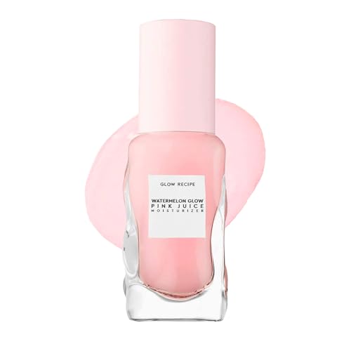Travel Size Pink Juice Water Gel Moisturizer for Oily Skin - Hyaluronic Acid, Korean Glass Skin Care, 0.84oz