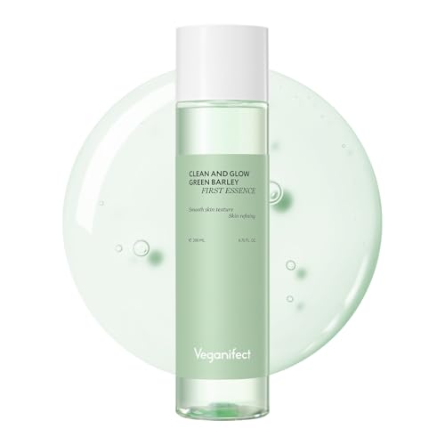 VEGANIFCET Essence, Ultra Hydrating, for Glowing Skin, Korean Skin Care, Vegan, 6.76 Fl Oz