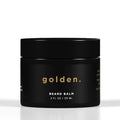 Golden Grooming Beard Balm | Unique Masculine Scent | Shea Butter for Beard Growth | Tames, Moisturizes & Styles (2 oz, Fresh Scent)
