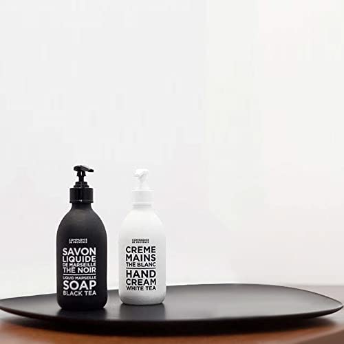 Liquid Marseille Soap with Black Tea - 16.7 Fl Oz, Refillable Hand & Body Wash - Provence