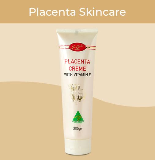 Australian Placenta Cream with Vitamin E for Moisturizing & Skin Nourishment