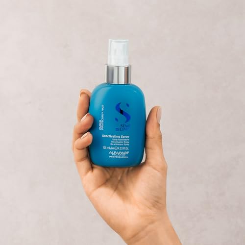 Curl Reactivating Spray with Heat Protection for Curly Hair - Vegan & Biodegradable