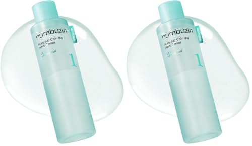 Numbuzin No.1 Calming Herb Toner 10.14 fl oz Pack of 2 for Sensitive Skin
