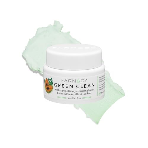 Farmacy Original Makeup Remover Cleansing Balm 50ml with Super Greens & Papaya - Waterproof & Hydrating