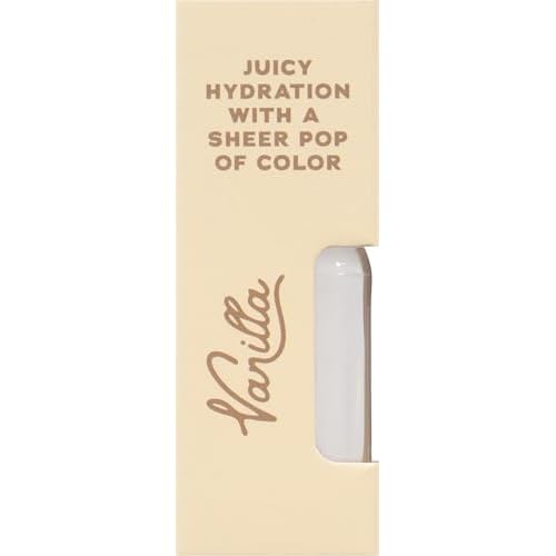Tree Hut Vanilla Hydrating Lip Oil, Non-Sticky High-Shine Lip Gloss Oil, Moisturizing Formula with Vitamin E & Squalane for Soft, Smooth Lips, 0.16 fl oz