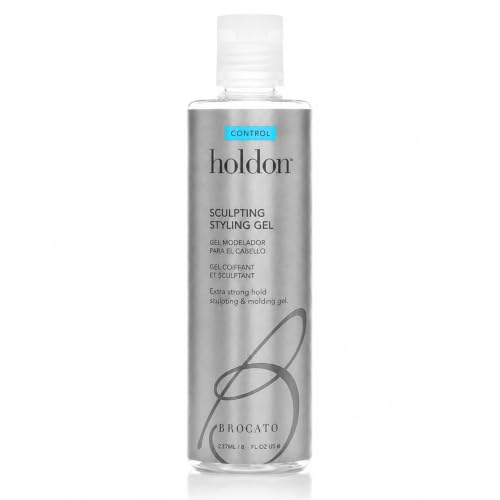 Brocato Holdon Control Sculpting Styling Gel - 8 Fl Oz, Extra Strong Hold, Pack of 1
