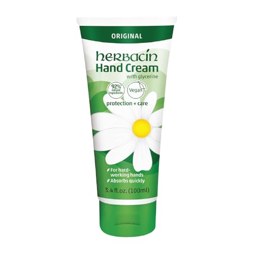Herbacin Kamille Hand Cream - Original 3.4 Fl Oz Pack of 3