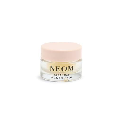 Neom Great Day Wonder Balm 12g | Natural Lip & Skin Moisturizer with Mint & Mandarin