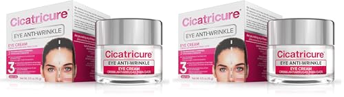Cicatricure Anti-Wrinkle Eye Cream 0.5oz Pack of 2 – Hydrating Under-Eye Treatment