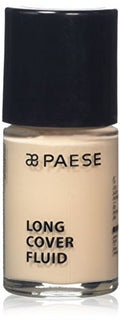 Paese Cosmetics Long Cover Fluid Foundation Light 0.5 30ml – Skin-Nourishing Face Makeup