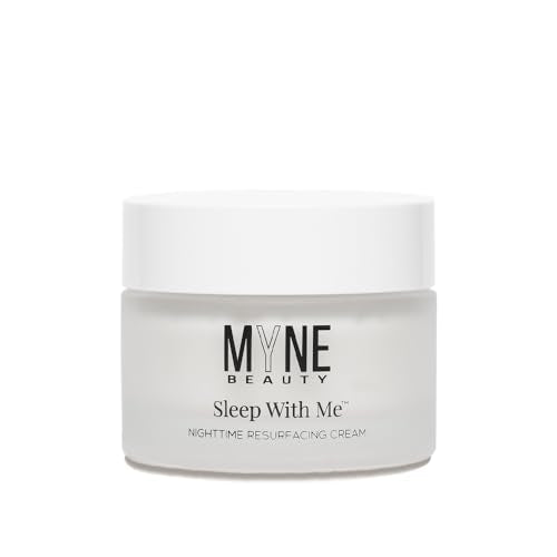 Sleep With Me Nighttime Resurfacing Cream -Anti-Aging Night Cream with Retinol, Vitamin C, Peptides, Niacinamide, Squalane, & Ceramides for Tone, Texture, Fine Lines, Wrinkles, & Hydration