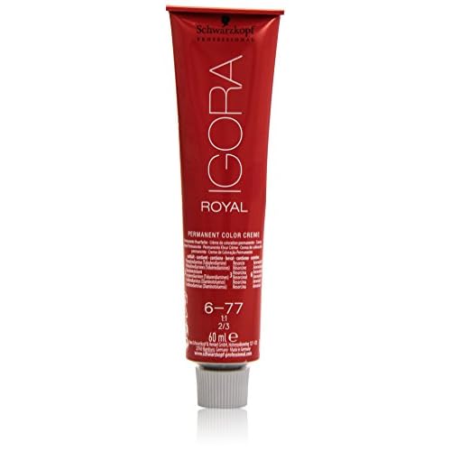 Schwarzkopf Professional Igora Royal Permanent Hair Color, 5-7, Light Copper Brown, 60 ML, 2.11 Ounce (Pack of 1)