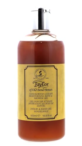 Taylor of Old Bond Street Sandalwood Bath & Shower Gel for Men 16.9 fl oz