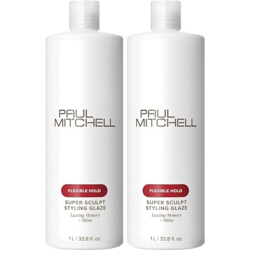Paul Mitchell Super Sculpt Styling Glaze, Flexible Hold, Lasting Memory + Shine, For All Hair Types