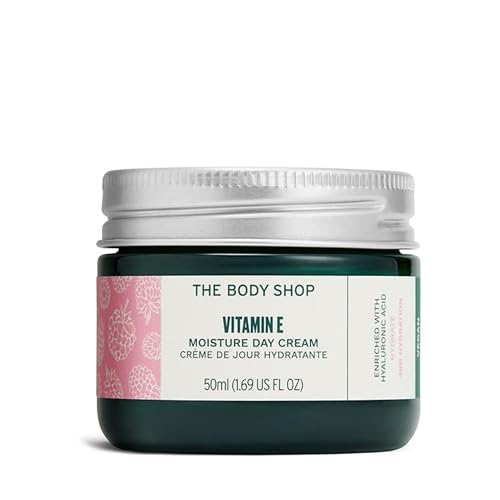 The Body Shop Vitamin E Moisture Cream ? Fast Absorbing ? Hydrates, Moisturizes and Protects ? For Dehydrated Skin ? 1.7 oz