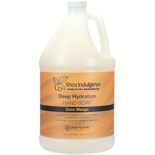 Ginger Lily Farms Shea Indulgence Hand Soap - Coco Mango, 128oz Refill