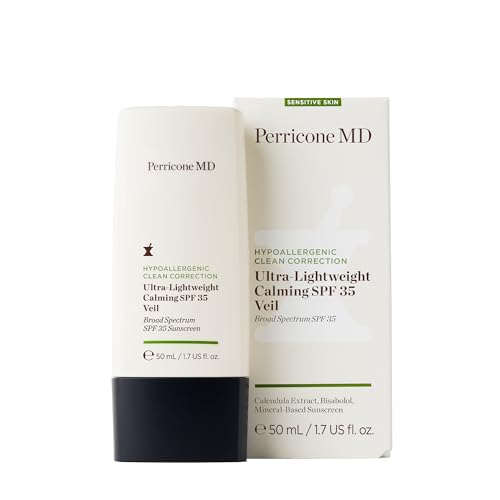 Perricone MD Hypoallergenic Clean Correction Ultra-Lightweight Calming SPF 35 Veil, 1.7 fl. oz.