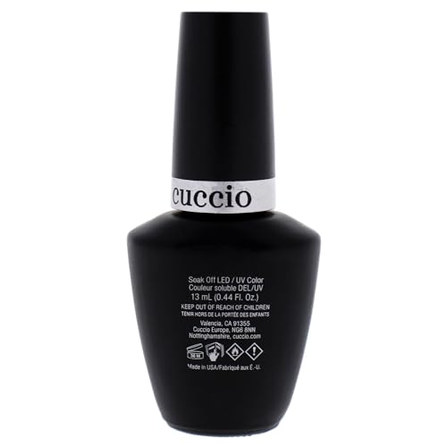 Cuccio - Veneer Gel Nail Polish - Prima Ballerinas Blush - Soak Off Lacquer for Manicures & Pedicures, Full Coverage - Long Lasting, High Shine - Cruelty, Gluten, Formaldehyde & Toluene No - 0.43 oz