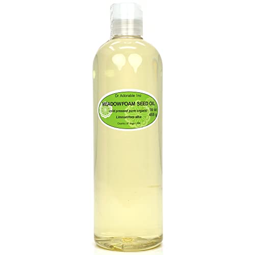 Organic Meadowfoam Seed Oil - 16 oz Cold Pressed Body & Hair Oil - Variation of THIS listing