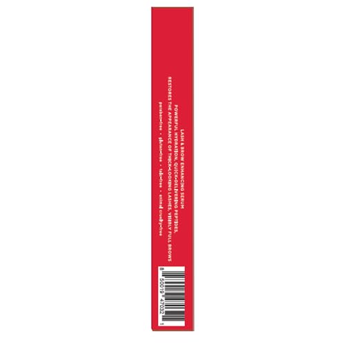Mirabella AMP 2.0 Brow and Eyelash Enhancing Serum, Brow and Eyelash Serum with Biotin, Vitamins, Peptides & Amino Acids, Promotes and Restores the Appearance of Thicker, Longer Lashes and Full Brows