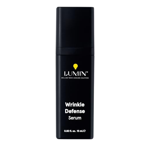 Men's Wrinkle Defense Serum with Vitamin C and Hyaluronic Acid - 15ml