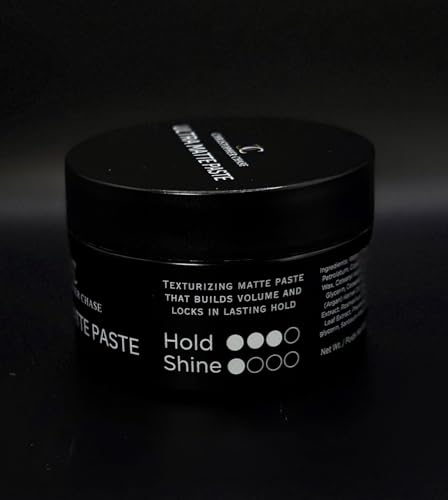 Men's Matte Styling Clay with Argan Oil & Rosemary - Flexible Hold, Thickening 3 oz