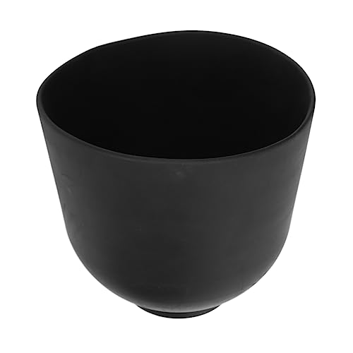 Black Large Silicone Mixing Bowl - Reusable Kitchen & Beauty Tool, Multi-Purpose Holder
