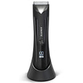 VINATO Electric Body Hair Trimmer - Manscape Ball Trimmer, Groin Hair Trimmer for Men, Waterproof Ball Shaver, USB Recharge Dock Replaceable Ceramic Blade, Male Hygiene Razor, 90 Mins Battery Life