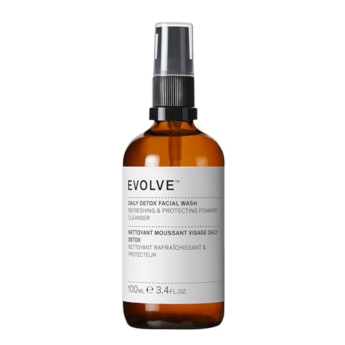 Evolve Organic Beauty Daily Detox Facial Wash 3.4 fl oz - Refillable Pack